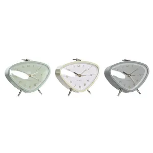 Alarm Clock Dkd Home Decor 11.5 x 4 x 10 Cm Metal Pvc Vintage 3 Pieces