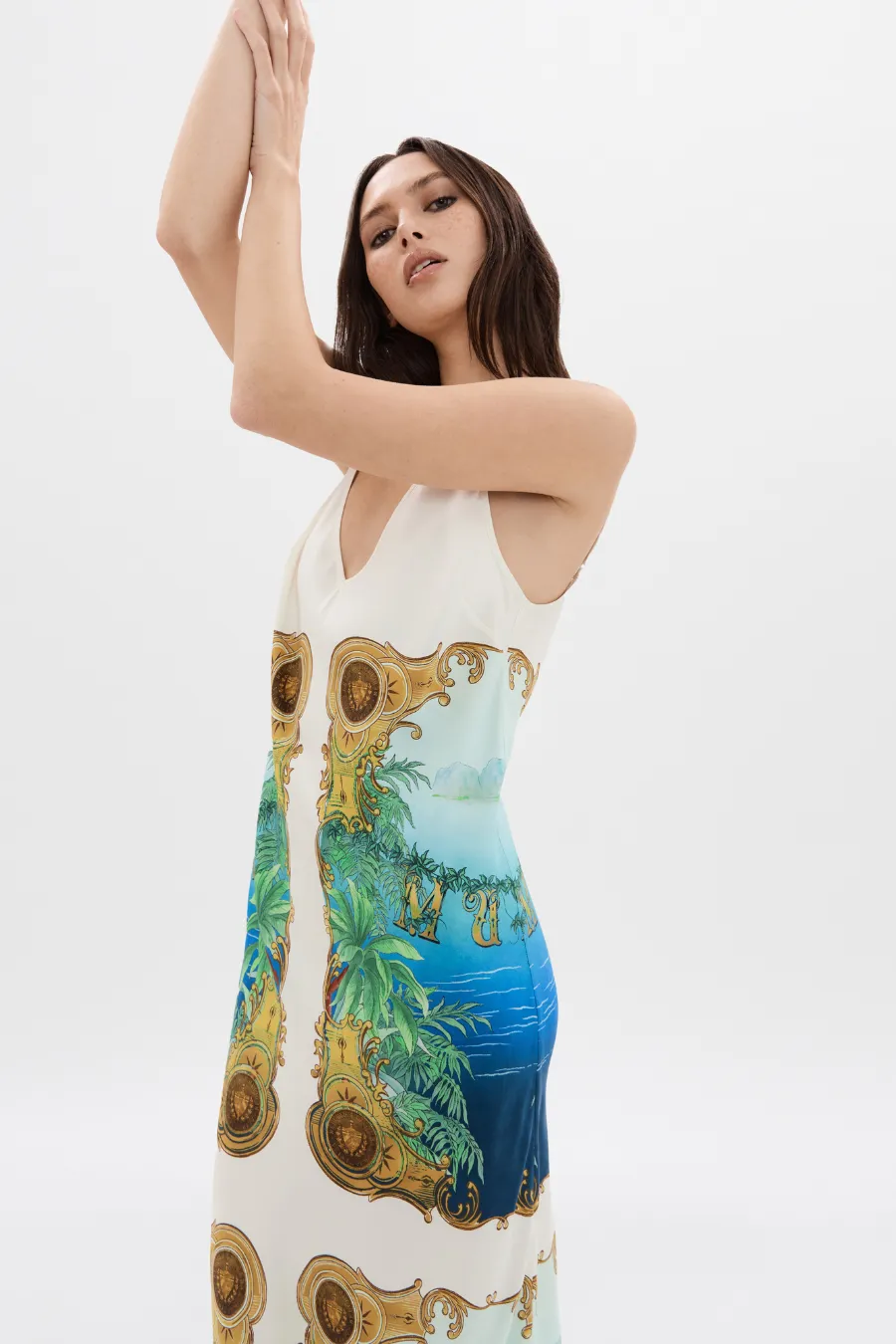 Blue Cigar Dress