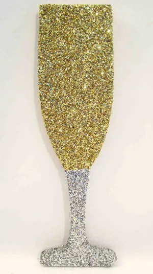 Champagen Glass Styrofoam cutout