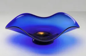 Dichroic Bowl "Cobalt"