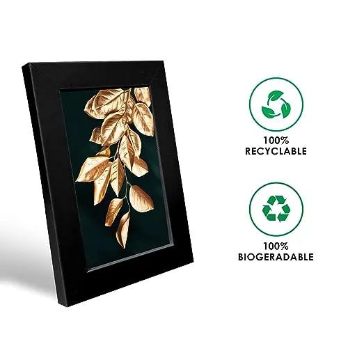 GADGETS WRAP Printed Photo Frame Matte Painting for Home Office Studio Living Room Decoration (11x17inch Black Framed) - Lagom Life Poster