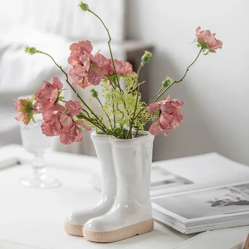 Hearthside Boot Vase