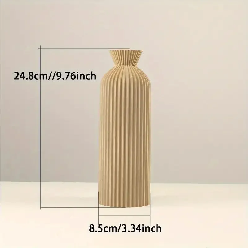 Hearthside Ribbed Vase