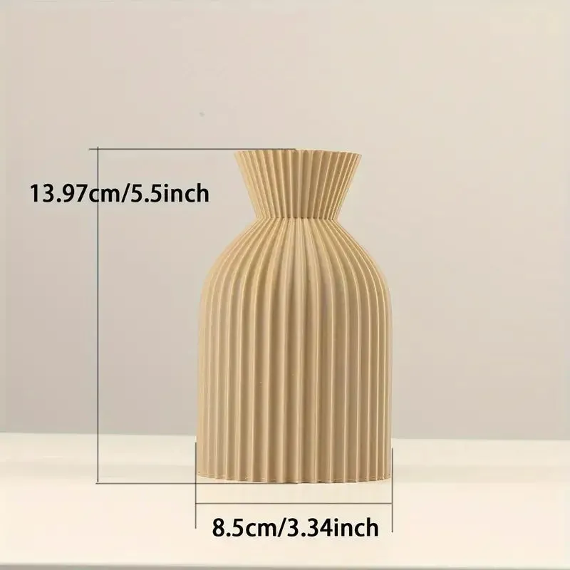 Hearthside Ribbed Vase