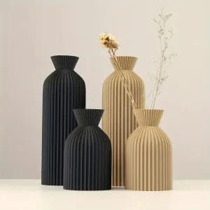 Hearthside Ribbed Vase