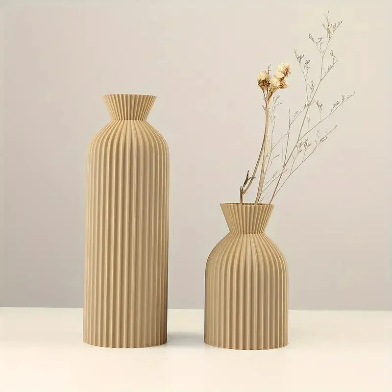 Hearthside Ribbed Vase