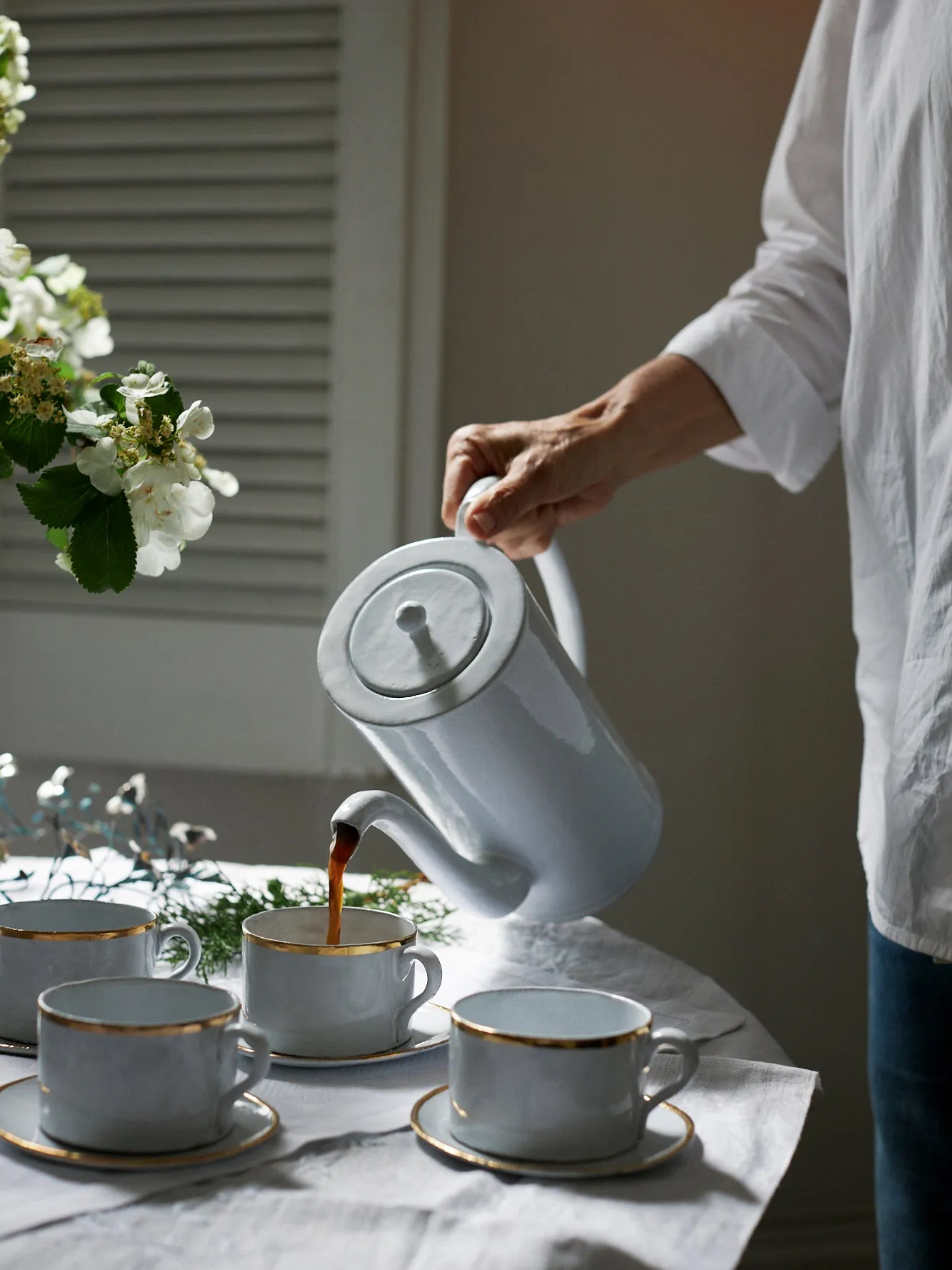 Large Colbert Coffee Pot