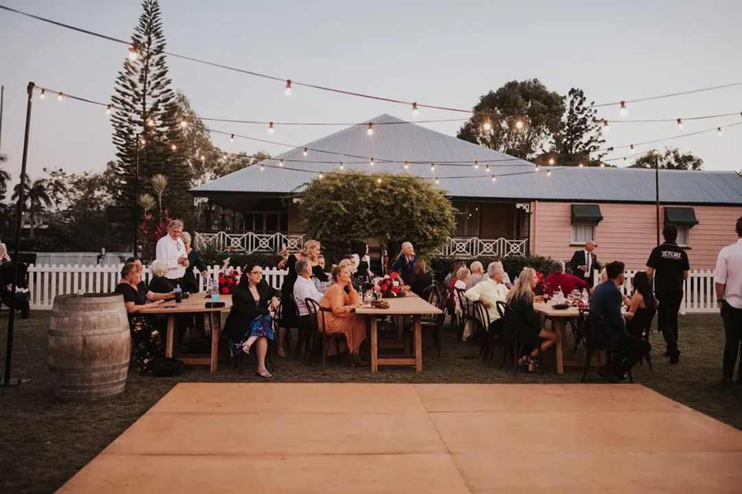 Outdoor Dance Floor