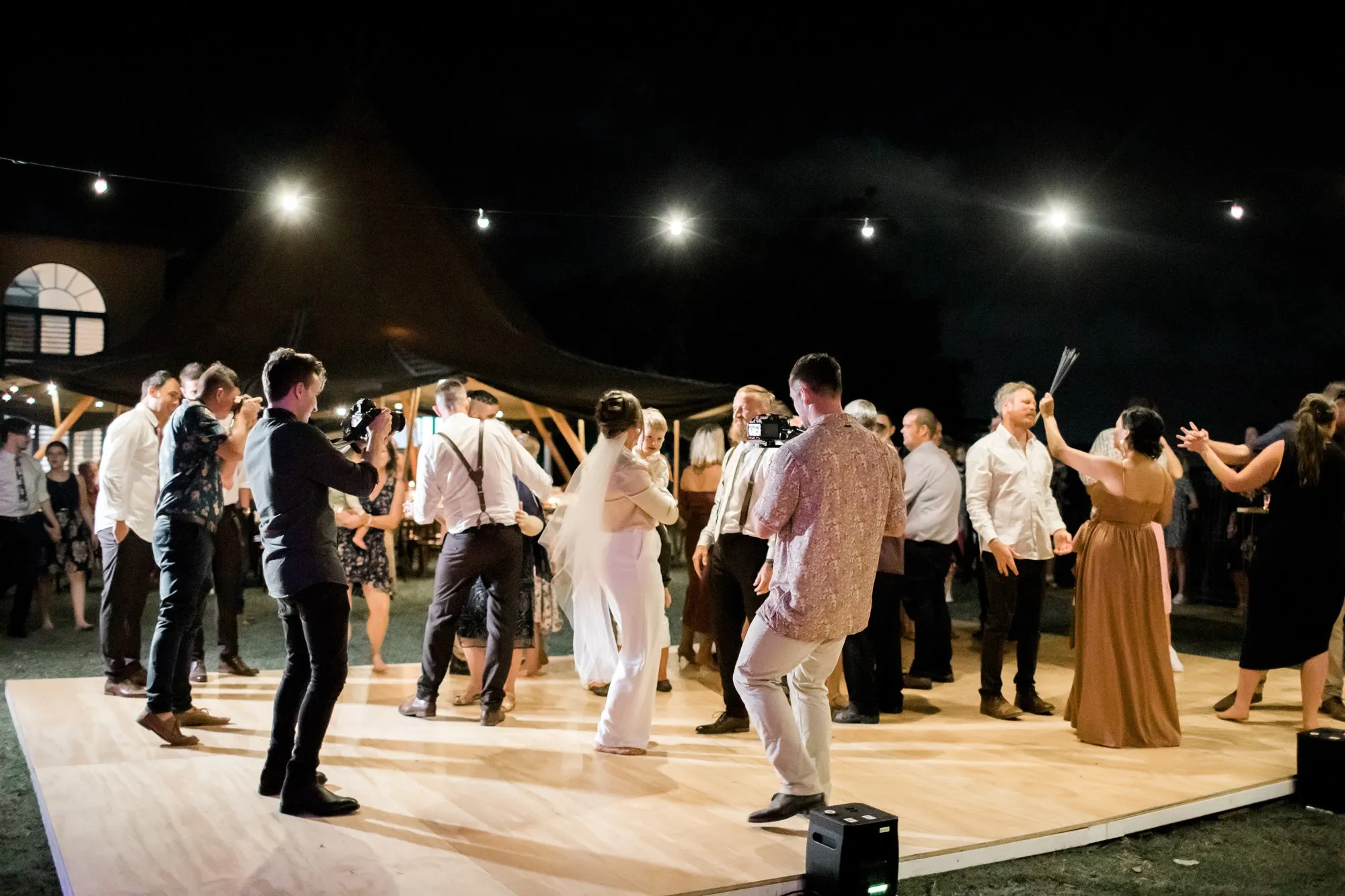 Outdoor Dance Floor