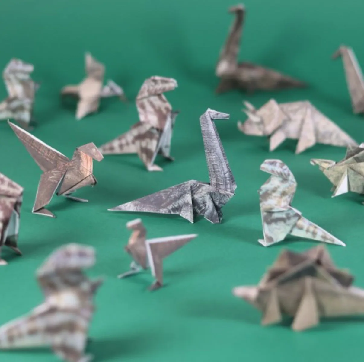 Pikkii Origami Dinosaurs