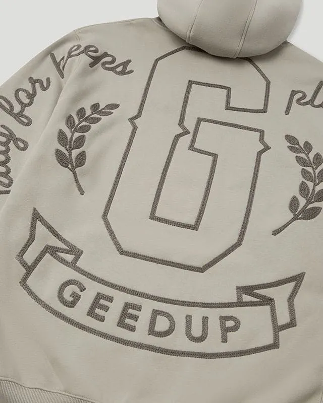 Wreath Hoodie Concrete Grey